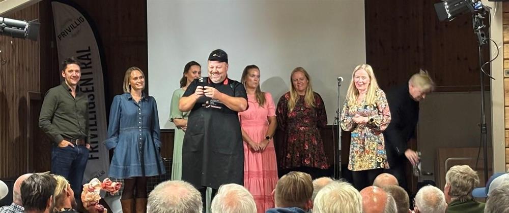 Tore Solstad og arrangørene - Klikk for stort bilde